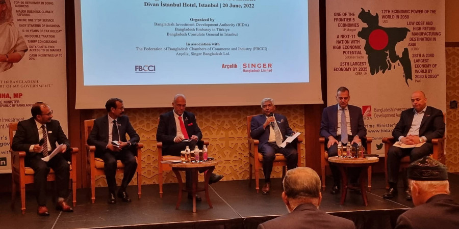 BIDA’s Bangladesh Investment Roadshow showcases niche opportunities for Turkish businesses in Istanbul